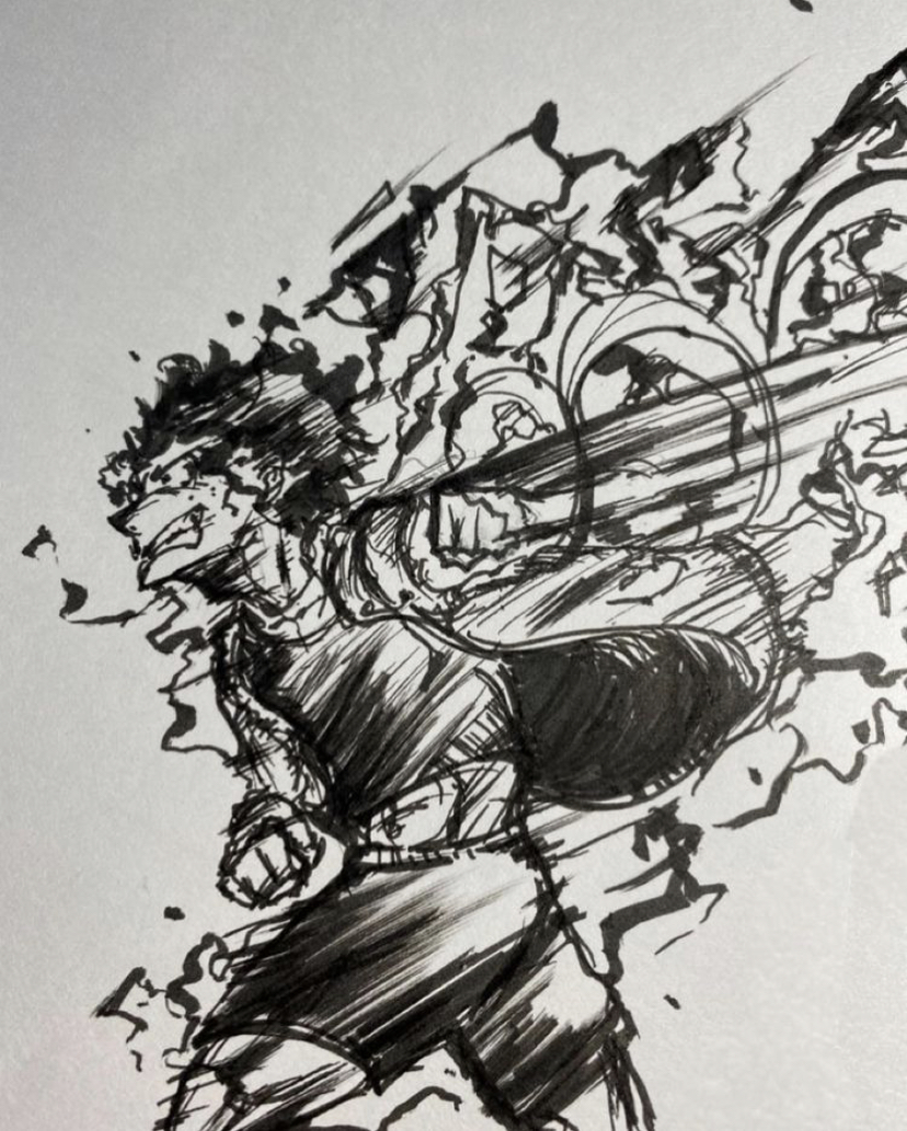 Hand Deku Illustration